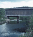 St. Johnsbury & Lamoille County / Wolcott (Fisher Covered Railroad Bridge), Vermont (6/3/1976)